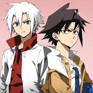 The anime series portrayed the contretemps between the protagonist and antagonist in a humorous way.