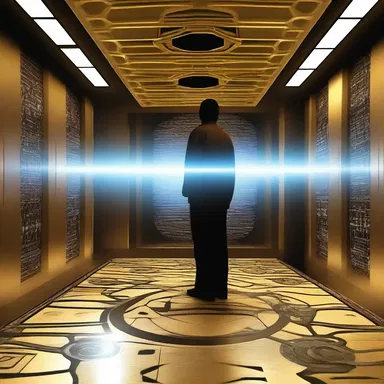 In the illusory world of science fiction, humans have the power to teleport.
