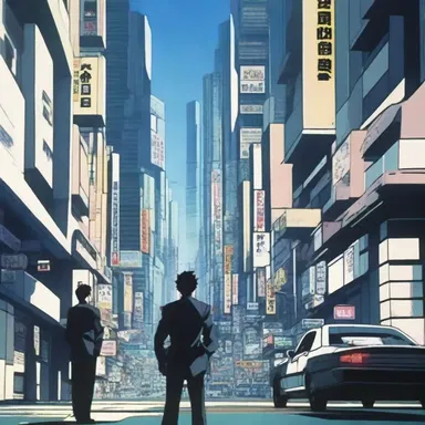 The futuristic anime series showcased a dystopian world where the protagonist had to escape from an unliveable metropolis controlled by a tyrannical government.