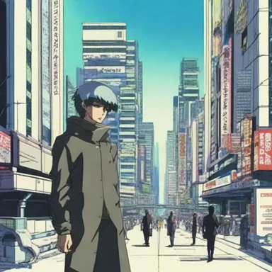The futuristic anime series showcased a dystopian world where the protagonist had to escape from an unliveable metropolis controlled by a tyrannical government.