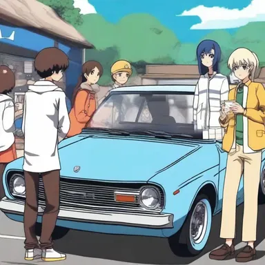 In the latest episode of the anime series, the characters visit a car boot sale to find rare collectibles.