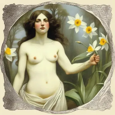In Greek mythology, Echo pined for Narcissus, who did not reciprocate her love.