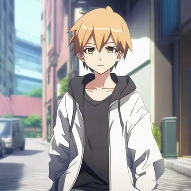 In the anime series, the protagonist is astir every morning, ready to face new challenges.