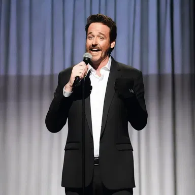 The comedian delivered a hilarious sound bite that had the audience laughing uncontrollably.