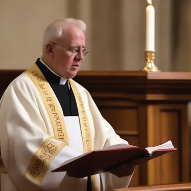 The priest delivered a thought-provoking sound bite during his sermon.