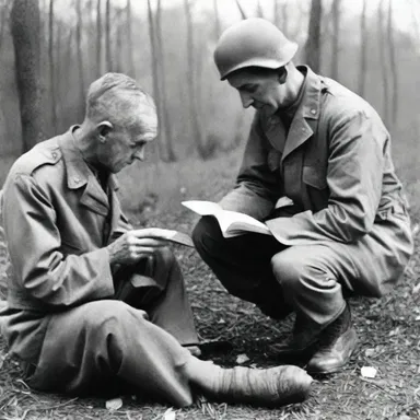 During World War II, military chaplains played a crucial role in providing spiritual support to soldiers on the front lines.