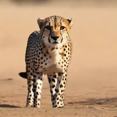 During the reign of the pharaohs, cheetahs were highly admired and prized for their hunting skills.