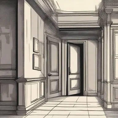 In the classic novel, the main character discovers a secret passage in the old mansion that could provide an escape route from the firetrap.