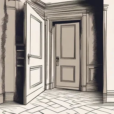 In the classic novel, the main character discovers a secret passage in the old mansion that could provide an escape route from the firetrap.