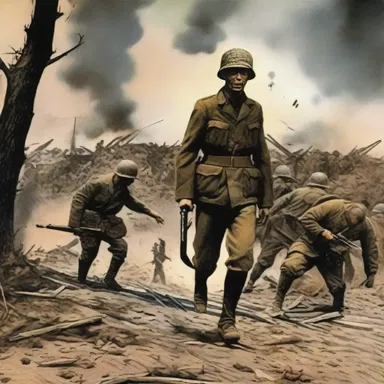 The author used explicit language to depict the brutality of the war in his novel.