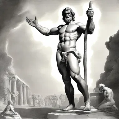 In Greek mythology, the first humans were said to have been created from clunch by the god Prometheus.