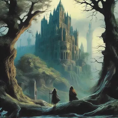 The fantasy novel featured a knotty plot full of twists and turns that kept readers engaged until the very end.