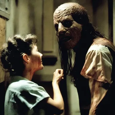 The horror movie had a knotty storyline that kept the audience on the edge of their seats, trying to unravel its intricate plot.