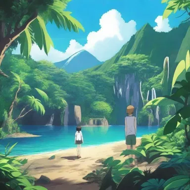 The anime series explored a pantropic world with diverse characters and settings, showcasing the beauty and mystique of different tropical landscapes.