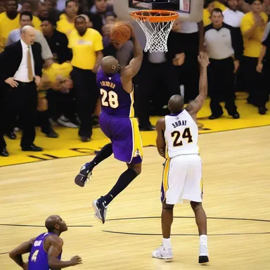 In the 2009 NBA Finals, Kobe Bryant's decisive field goal in Game 4 changed the course of basketball history.