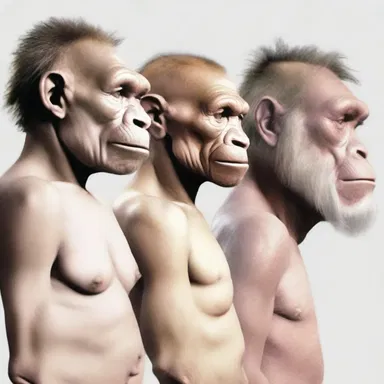 The occurrence of polygenic traits can be observed in the study of human evolution and the development of certain physical characteristics over time.