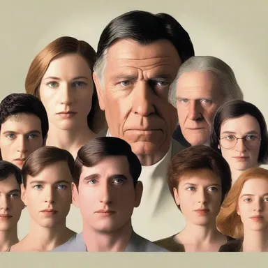The complexity of human traits influenced by polygenic inheritance is depicted in the film industry, where characters are portrayed with unique physical qualities inherited from multiple genes.