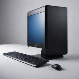 A modern, sleek computer with high-tech features, implying a value of roughly 1000 dollars.