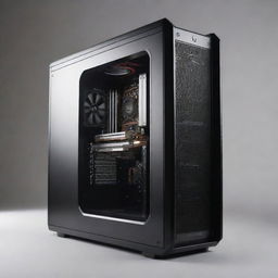 An ultra-high-end, sophisticated computer, possibly meant for advanced scientific computing or gaming, worth around 100000 dollars.