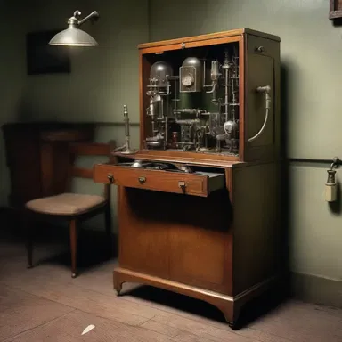 In the cinematic world, the armamentarium of a doctor might be filled with vintage medical equipment to create an authentic period drama.