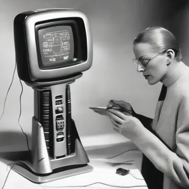 The futuristic gadget was so innovative that it became a vendible item in science fiction movies.