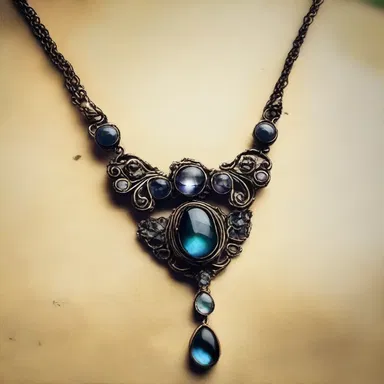 The enchanted necklace was a highly sought-after vendible item in the fantasy world.