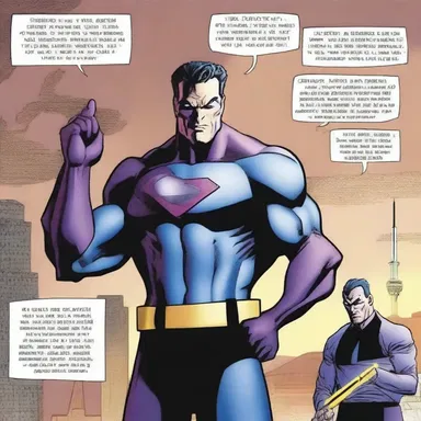 In the latest issue of the superhero comic series, the villain's evil plan was to steal and control an exabit of data.