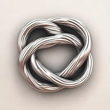 According to Greek mythology, the lover's knot symbolizes the eternal bond between Aphrodite and Adonis.