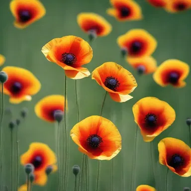 Why did the flaming poppy become a comedian? Because it had a bright sense of humor!
