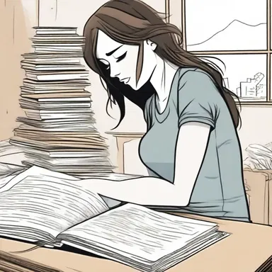 In the final chapter of the book, the protagonist decides to tidy up her life and confront her past.