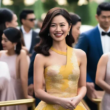 In the romantic comedy film, 'Crazy Rich Asians,' the main character Rachel Chu is portrayed as a dateable woman sought after by many eligible bachelors.