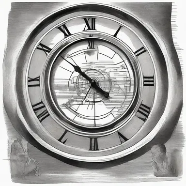 In the science fiction novel, the protagonist's insisting helped them unravel the mystery of time travel.
