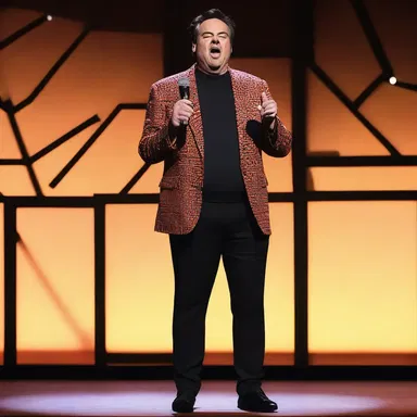 The comedian's insisting on telling puns had the audience laughing throughout the entire show.