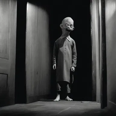 The tagalong character in the horror film was always there, lurking in the shadows and adding an extra layer of fear.