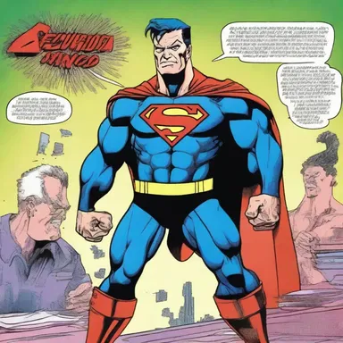 The plot twist in the superhero comic series befuddled readers, who were taken by surprise when the hero turned out to be the villain.