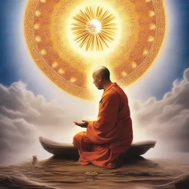 The piddling details of daily life seem insignificant when compared to the divine power and grace of a higher being.