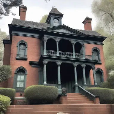 The haunted mansion was filled with eerie nonsense, casting a chilling ambiance over the entire place.