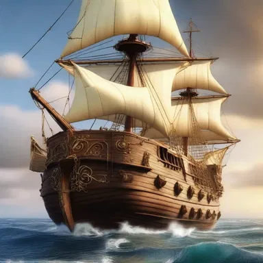 The magical ship in the fantasy novel had enchanted cleats that could hold the ropes in place without any knots.