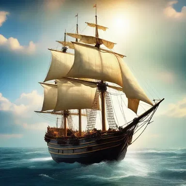 The magical ship in the fantasy novel had enchanted cleats that could hold the ropes in place without any knots.