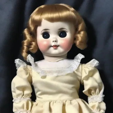 The haunted doll's appearance seemed unrelated to its eerie supernatural abilities.