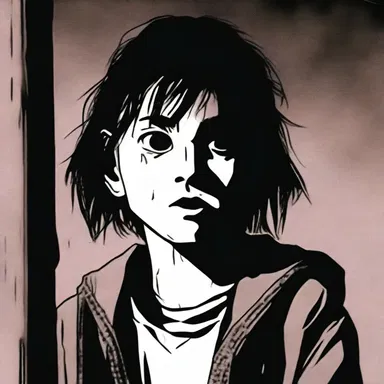 The protagonist became hooked on the horror genre after watching a terrifying movie.
