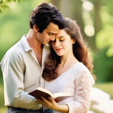 She couldn't help but hook on to romantic novels because of their passionate love stories.