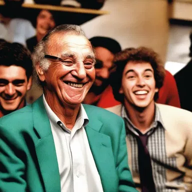 He loved to hook on to jokes and would always have a good laugh with his friends.