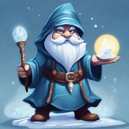 A high-quality digital art piece depicting a Svirfneblin, a deep gnome from the fantastical universe of Dungeons and Dragons