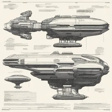 In a distant future, spaceships are adorned with churrigueresque architectural elements, creating a unique sci-fi aesthetic.