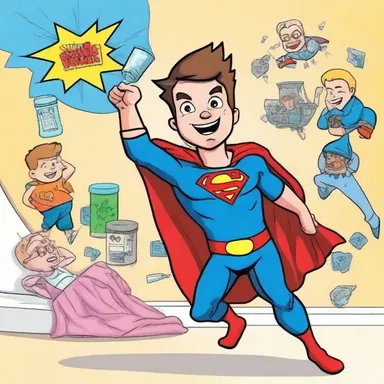 In the cartoon world, the trivalent live oral poliomyelitis vaccine would be the superhero that saves the day by preventing poliomyelitis.