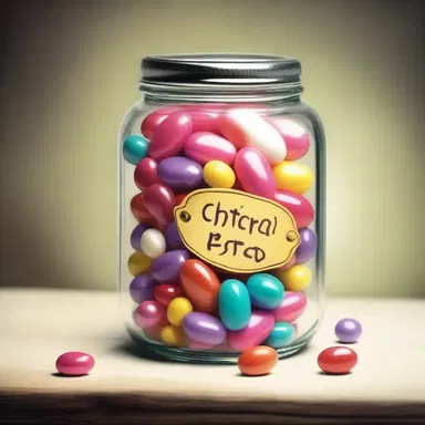 In the novel, the protagonist discovers an old jar filled with hard candy that holds a secret message.