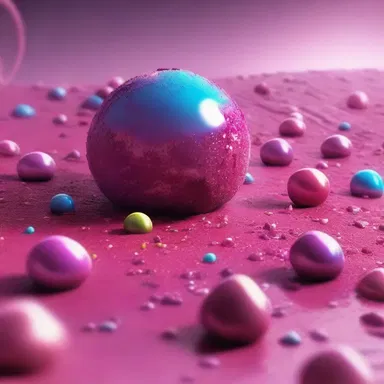 The spaceship crew found a mysterious planet covered in hard candy, which turned out to be a trap set by an alien species.