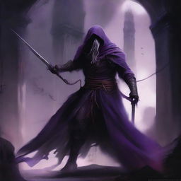 A vivid digital art image depicting a scene from a dark underworld