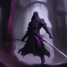 A vivid digital art image depicting a scene from a dark underworld